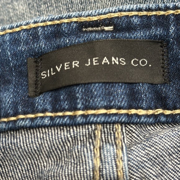 SILVER JEANS Suki Capri Jeans Size 29 - Picture 6 of 9